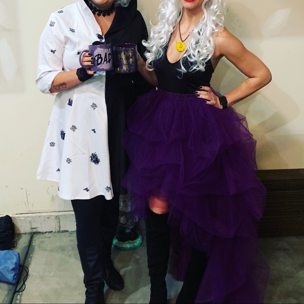 Purple Tulle Skirt